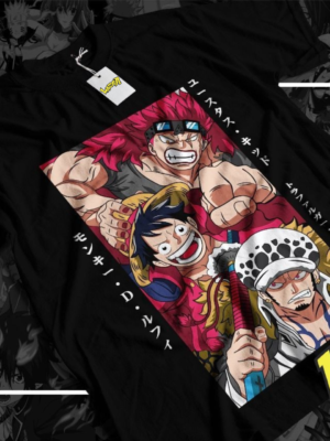 One Piece - Luffy & Law & Kid