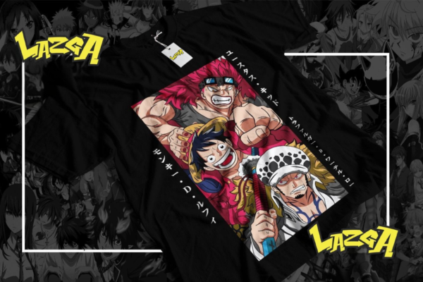 One Piece - Luffy & Law & Kid